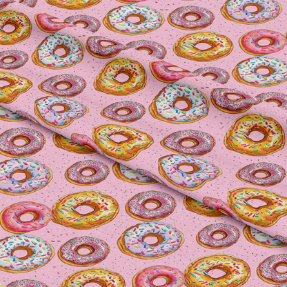 Sprinkle Donuts Pattern 9 Quilting Cotton Fabric