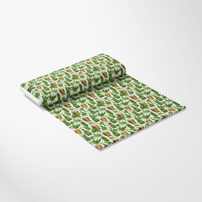 St. Patrick's Day Glam Pattern 15 Quilting Cotton Fabric