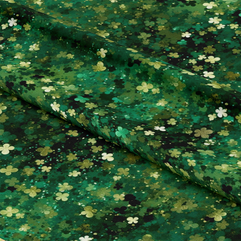 St. Patrick's Day Glam Pattern 18 Quilting Cotton Fabric