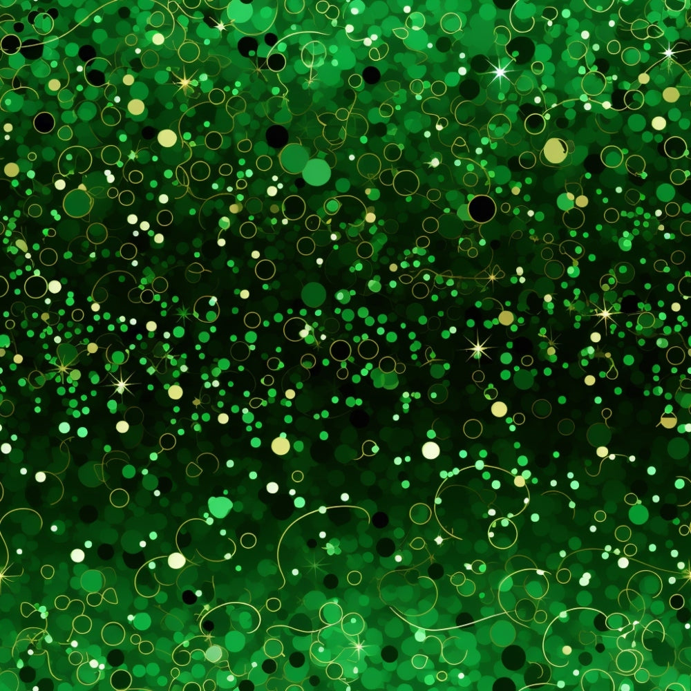 Shamrock Shimmer Pattern 19 Minky Fabric