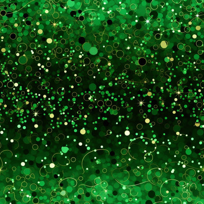 Shamrock Shimmer Pattern 19 Minky Fabric