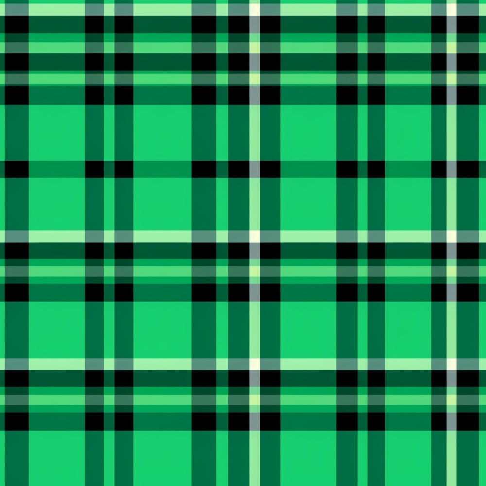 Shamrock Shimmer Pattern 1 Minky Fabric