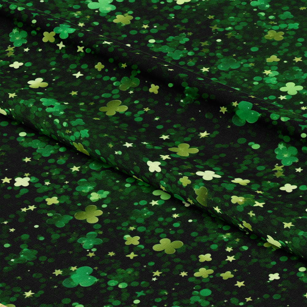 St. Patrick's Day Glam Pattern 20 Quilting Cotton Fabric
