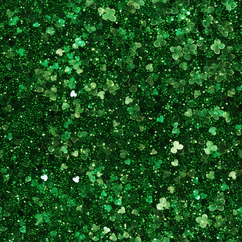 Shamrock Shimmer Pattern 22 Minky Fabric