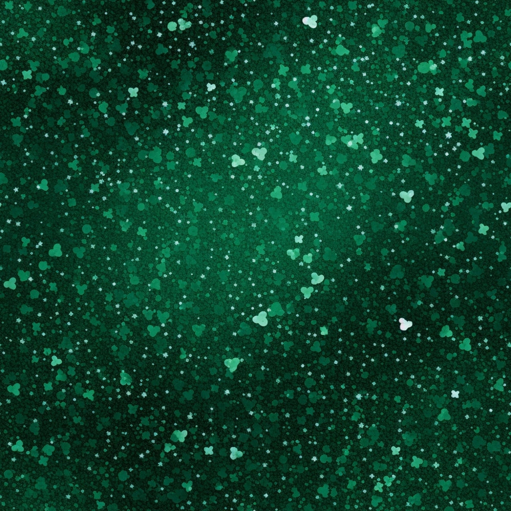 Shamrock Shimmer Pattern 25 Minky Fabric