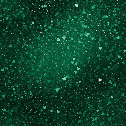 Shamrock Shimmer Pattern 25 Minky Fabric