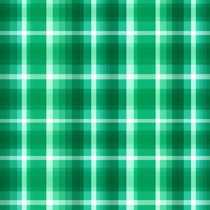 Shamrock Shimmer Pattern 2 Minky Fabric