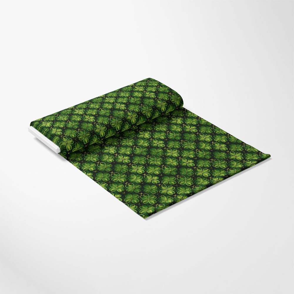 St. Patrick's Day Glam Pattern 3 Quilting Cotton Fabric