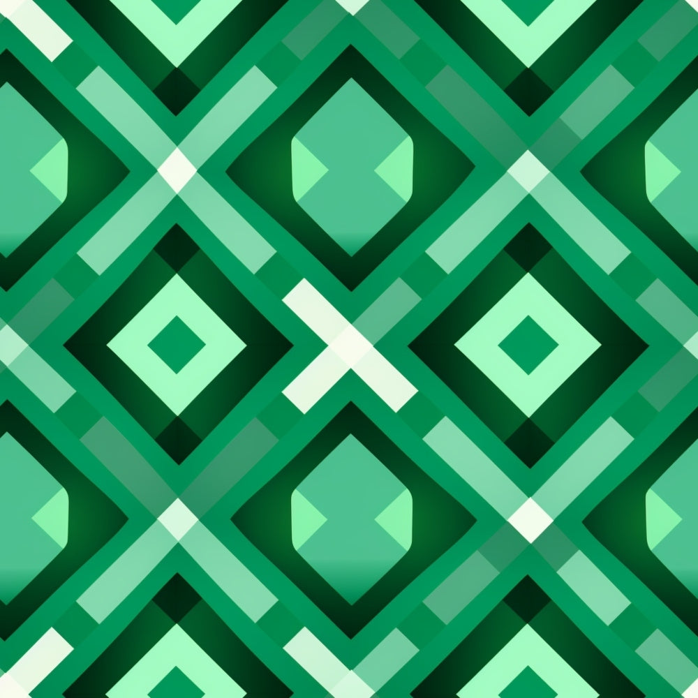 Shamrock Shimmer Pattern 4 Minky Fabric