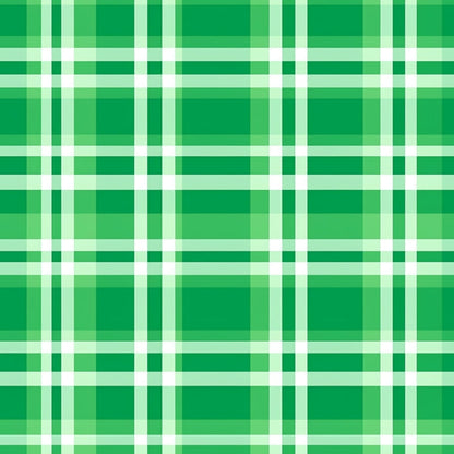 Shamrock Shimmer Pattern 6 Minky Fabric