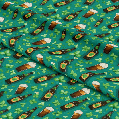 St. Patrick's Day Glam Pattern 8 Quilting Cotton Fabric
