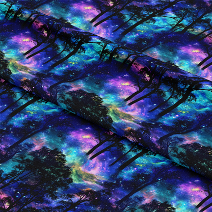 Starry Night Sky Pattern 18 Quilting Cotton Fabric