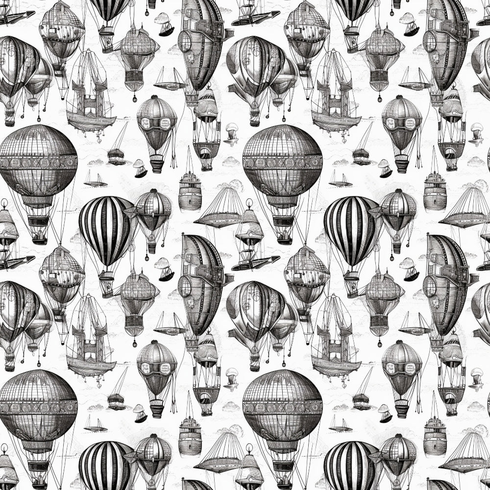 Clockwork Skies Pattern 9 Minky Fabric