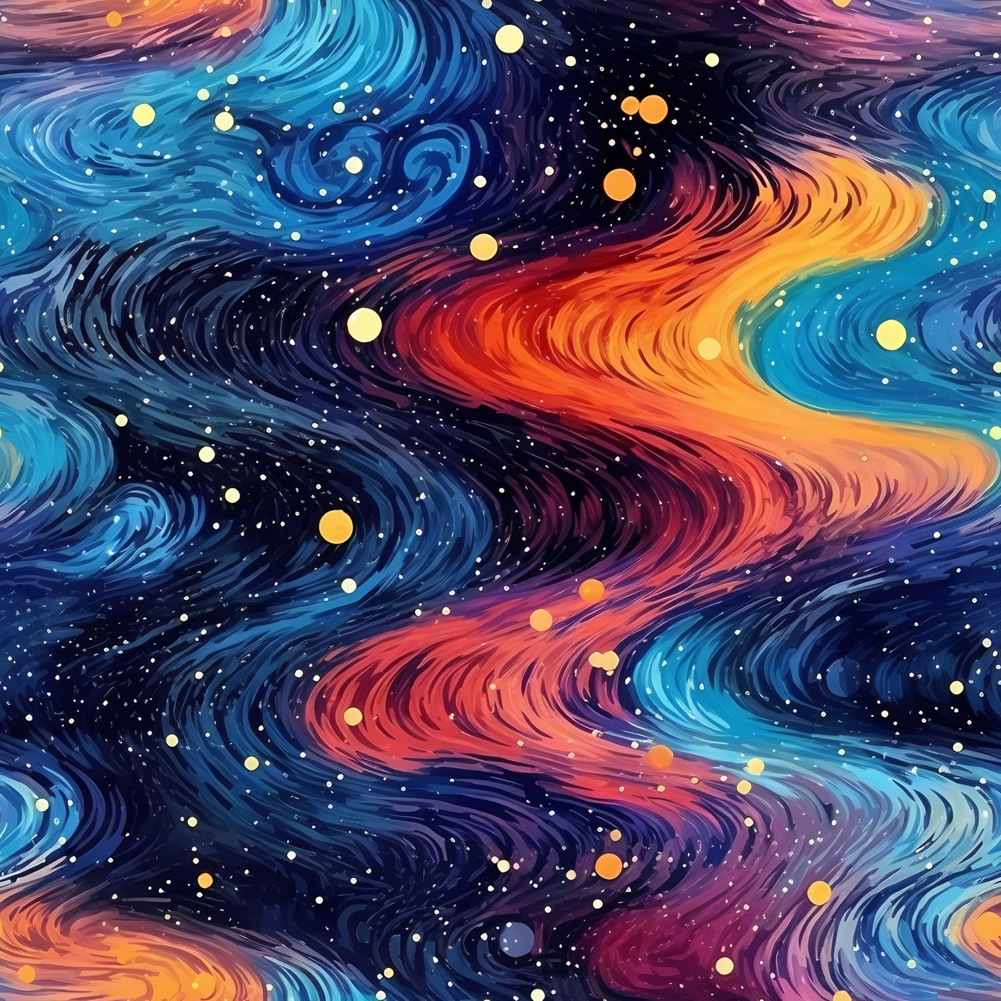 StellarCosmos Pattern 7 Quilting Cotton Fabric