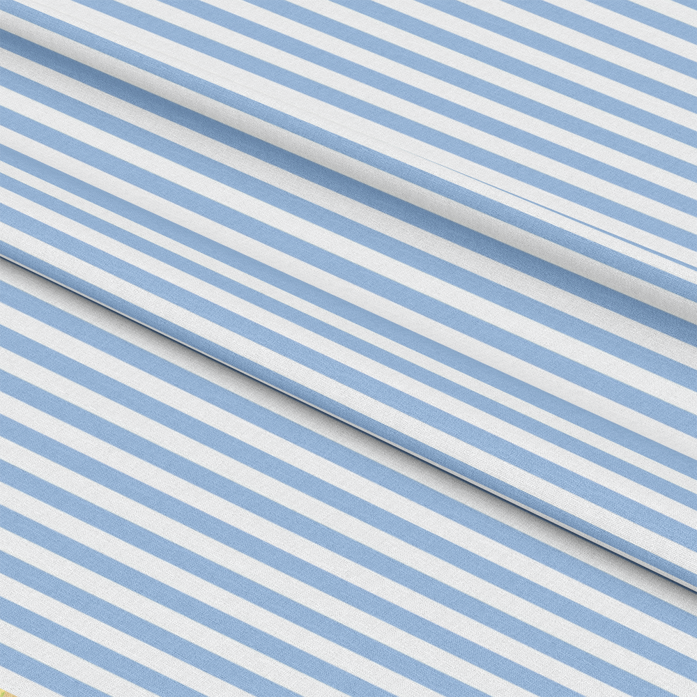 Periwinkle Dreams Lines Quilting Cotton Fabric