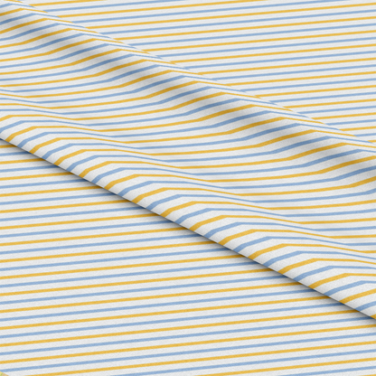 Periwinkle Dreams Stripes Quilting Cotton Fabric