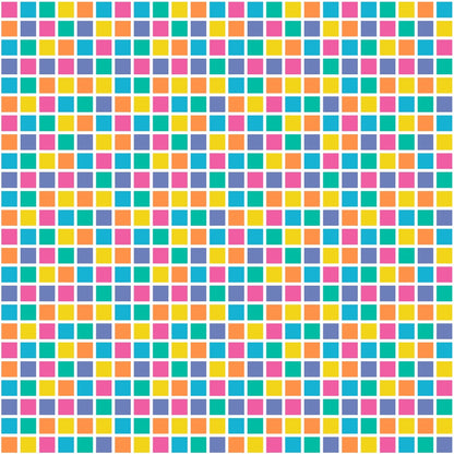 Summer Rainbow Pattern 10 Quilting Cotton Fabric