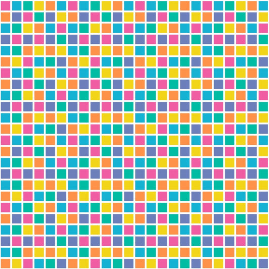 Summer Rainbow Pattern 10 Quilting Cotton Fabric