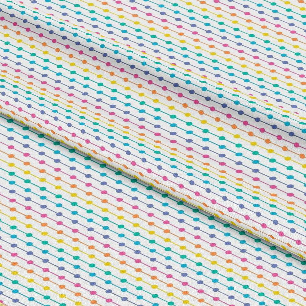 Summer Rainbow Pattern 15 Quilting Cotton Fabric