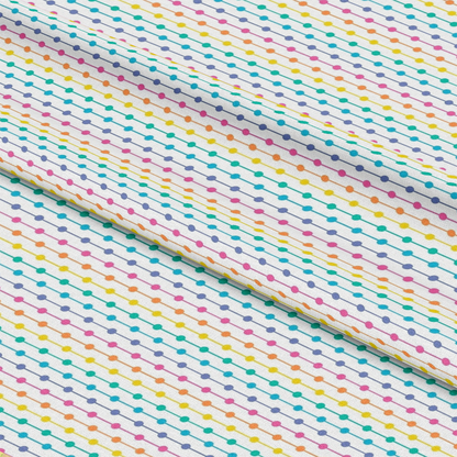 Summer Rainbow Pattern 15 Quilting Cotton Fabric