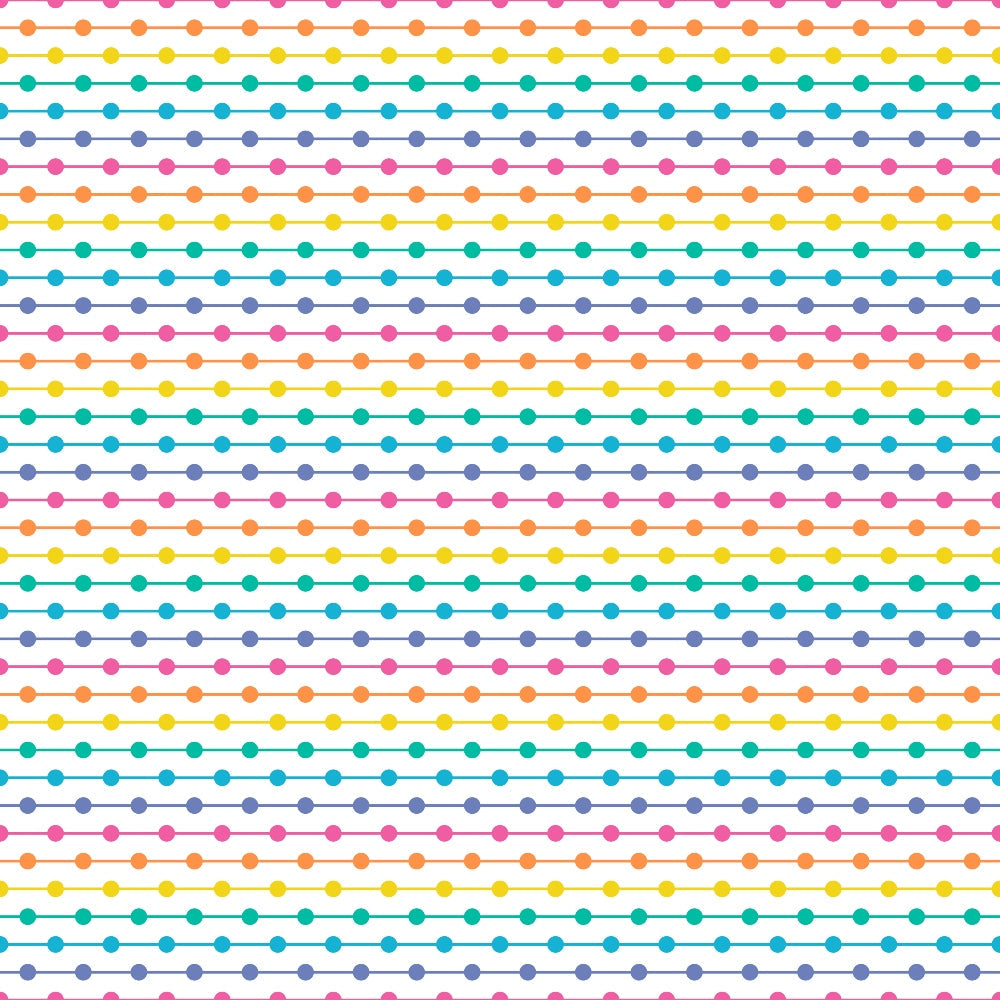 Candy Dots Pattern 15 Minky Fabric