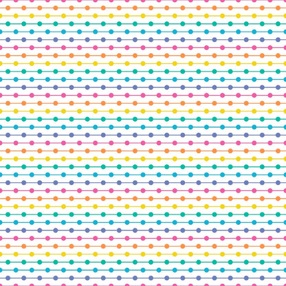 Candy Dots Pattern 15 Minky Fabric