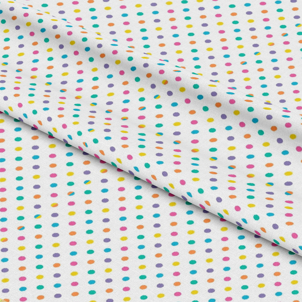 Summer Rainbow Pattern 17 Quilting Cotton Fabric