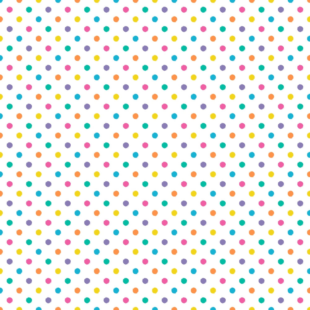 Candy Dots Pattern 17 Minky Fabric