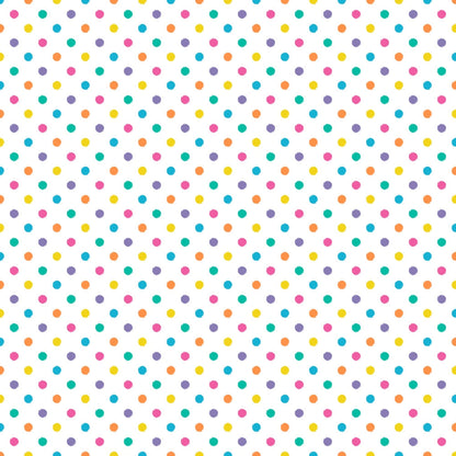 Candy Dots Pattern 17 Minky Fabric