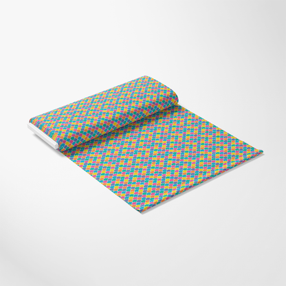 Summer Rainbow Pattern 2 Quilting Cotton Fabric