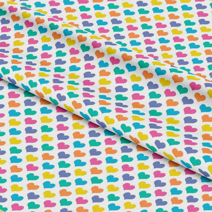 Summer Rainbow Pattern 4 Quilting Cotton Fabric