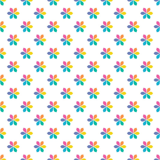 Summer Rainbow Pattern 8 Quilting Cotton Fabric