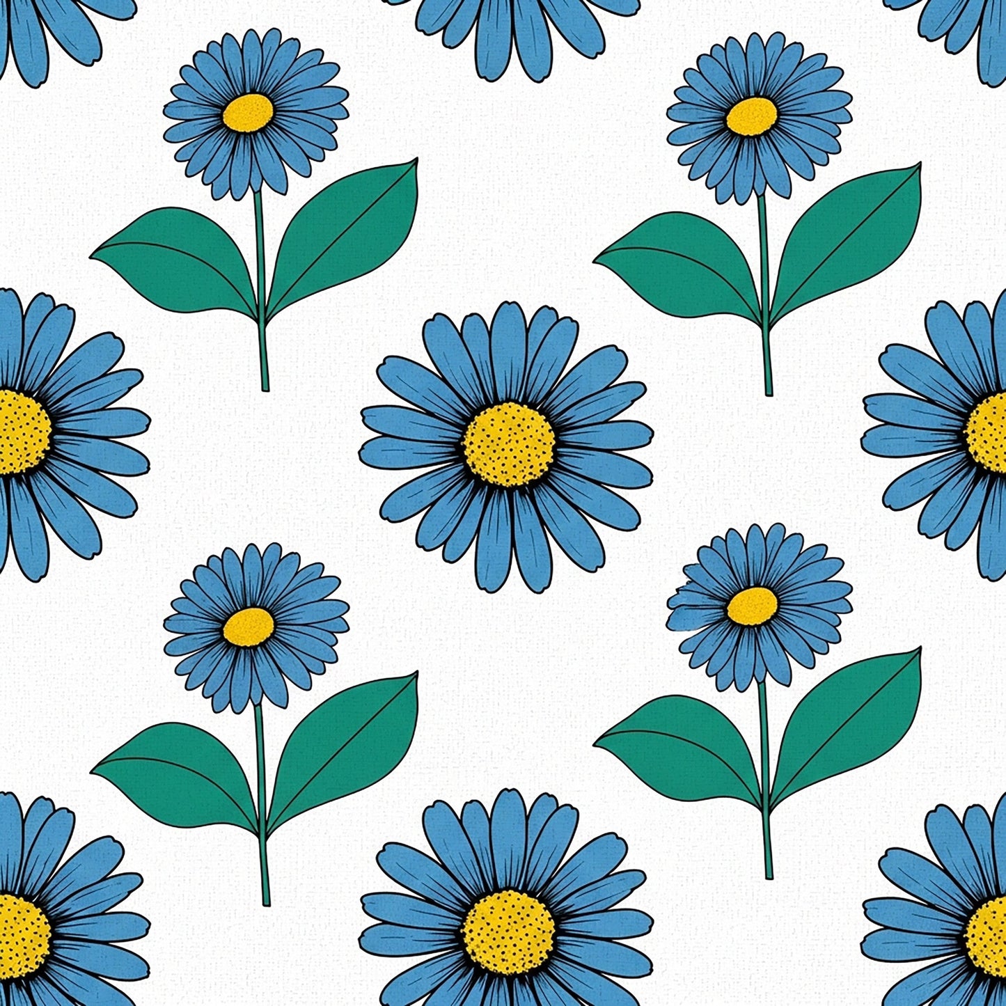 Summer Floral Pattern 18 Quilting Cotton Fabric