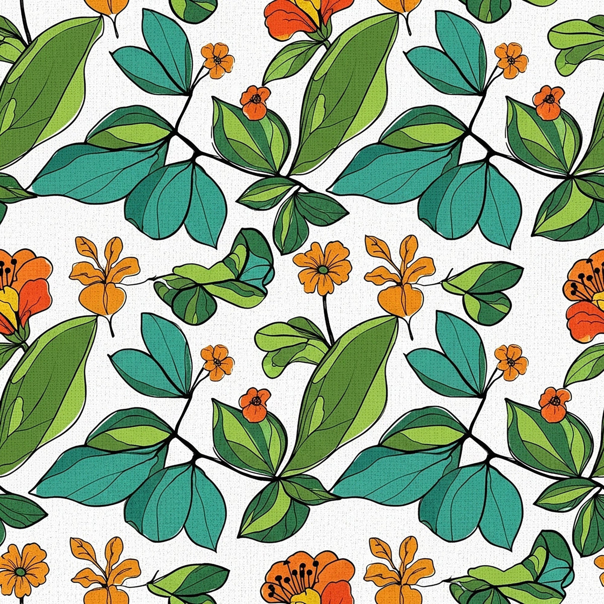 Mod Petal Pop Pattern 21 Minky Fabric