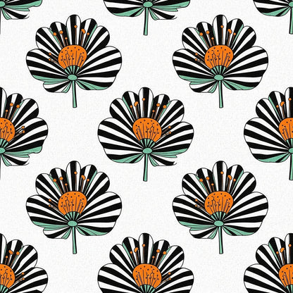 Mod Petal Pop Pattern 24 Minky Fabric
