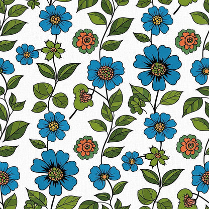 Mod Petal Pop Pattern 25 Minky Fabric