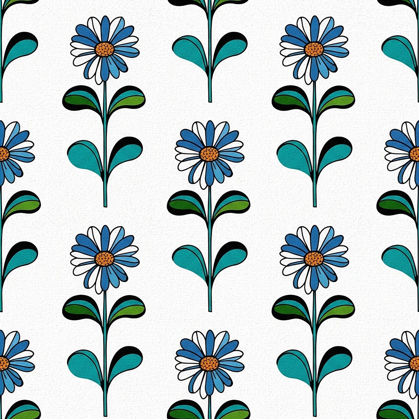 Summer Floral Pattern 28 Quilting Cotton Fabric
