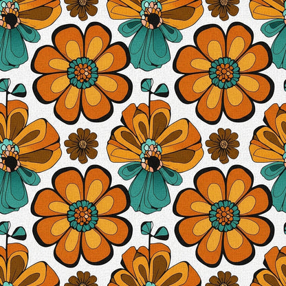 Mod Petal Pop Pattern 9 Minky Fabric