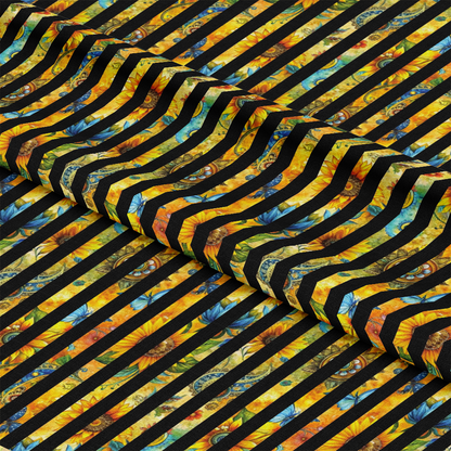Sunflower Fields Pattern 19 Quilting Cotton Fabric