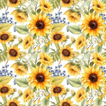 Golden Flutter Fields Pattern 21 Minky Fabric