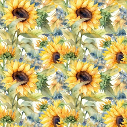 Golden Flutter Fields Pattern 23 Minky Fabric