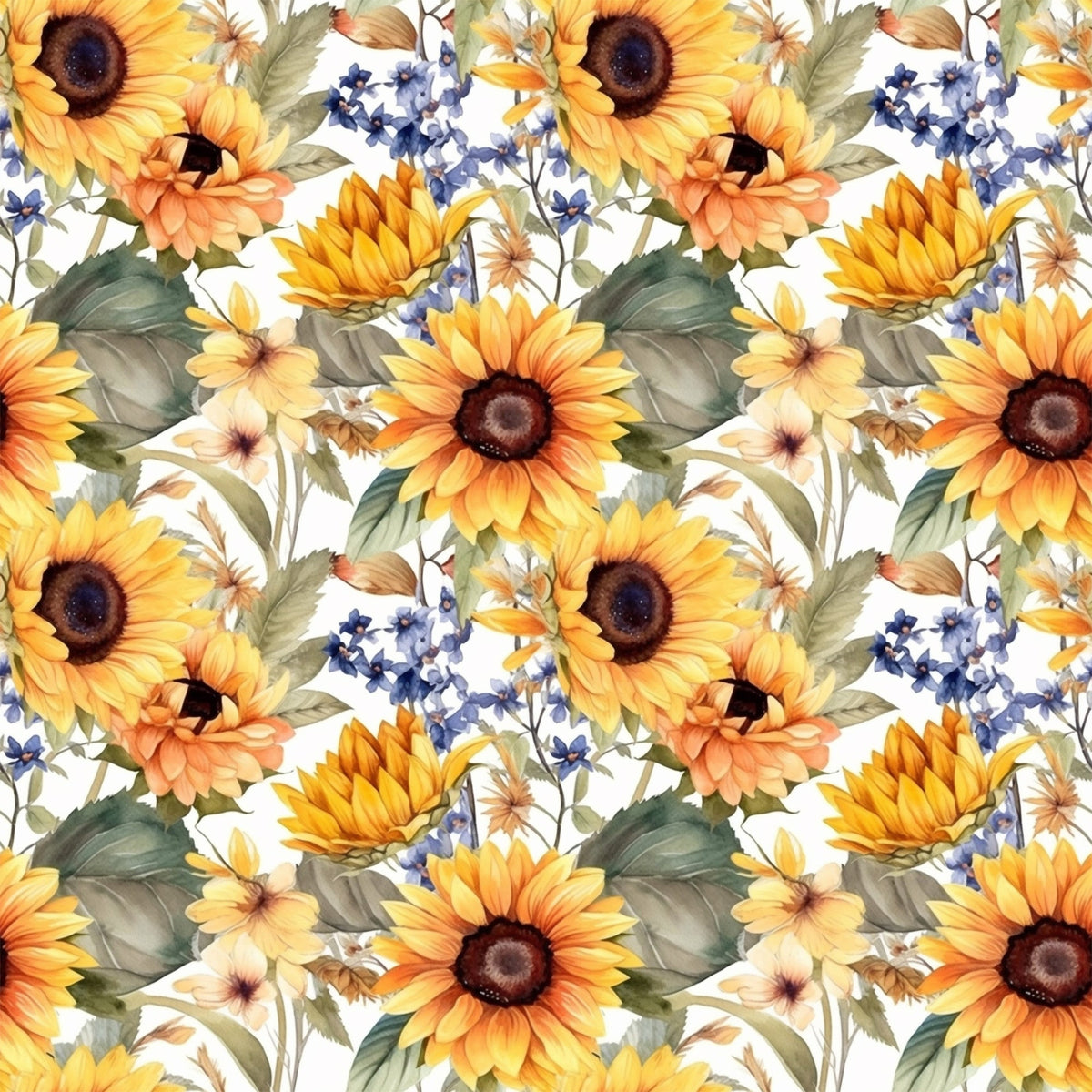 Golden Flutter Fields Pattern 28 Minky Fabric