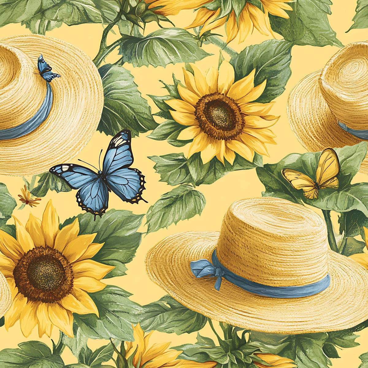 Sunflower Stroll Pattern 13 Minky Fabric