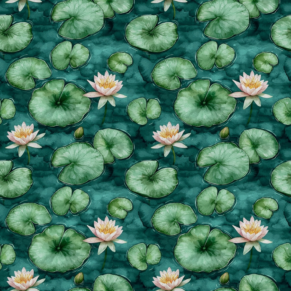 Graceful Waters Pattern 10 Minky Fabric