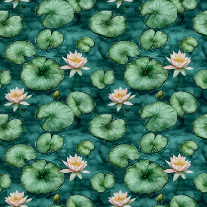 Graceful Waters Pattern 10 Minky Fabric
