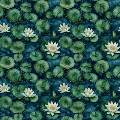 Graceful Waters Pattern 11 Minky Fabric