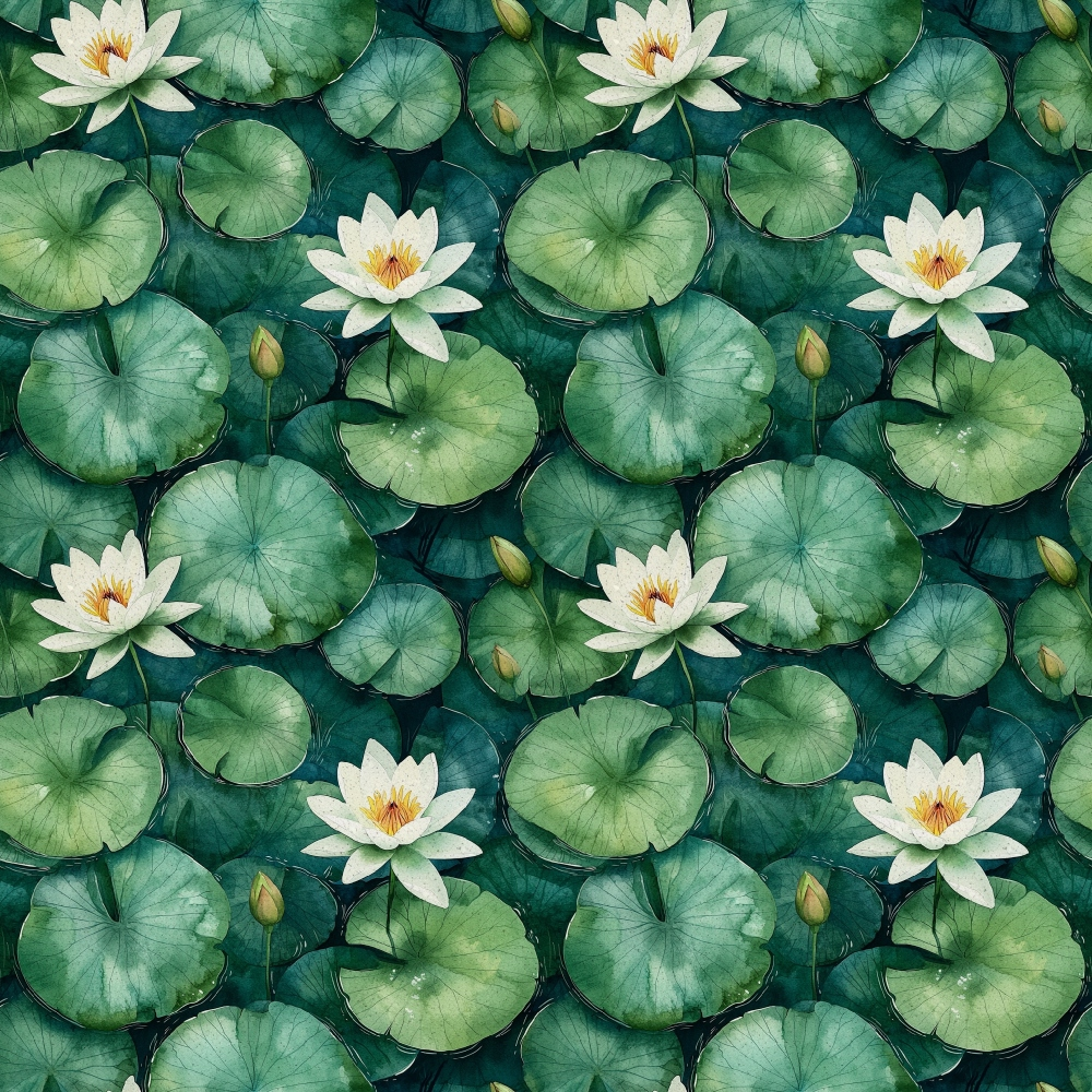 Graceful Waters Pattern 12 Minky Fabric