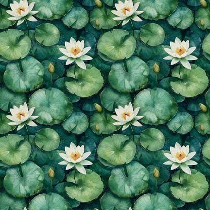 Graceful Waters Pattern 12 Minky Fabric