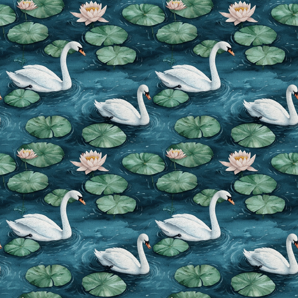 Graceful Waters Pattern 14 Minky Fabric