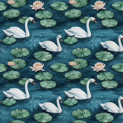 Graceful Waters Pattern 14 Minky Fabric